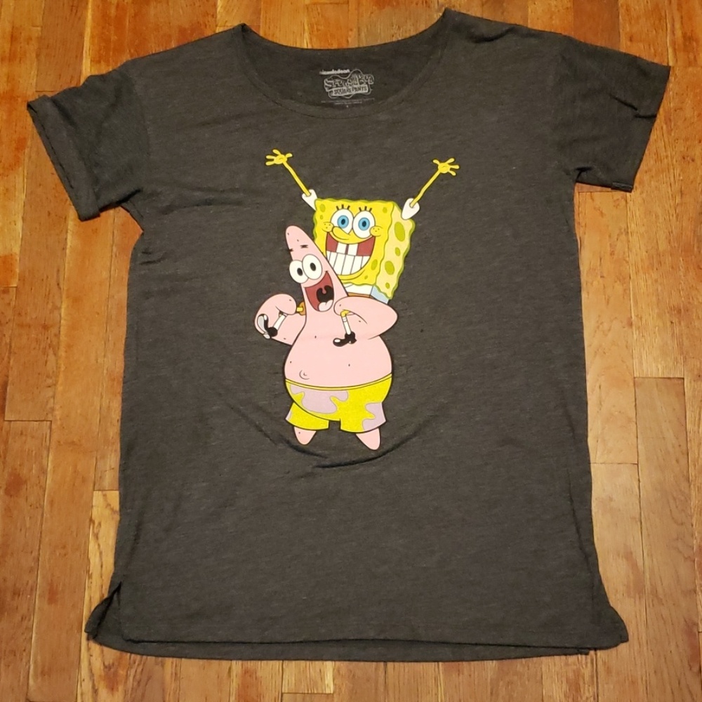 Spongebob Square Pants and Patrick shirt